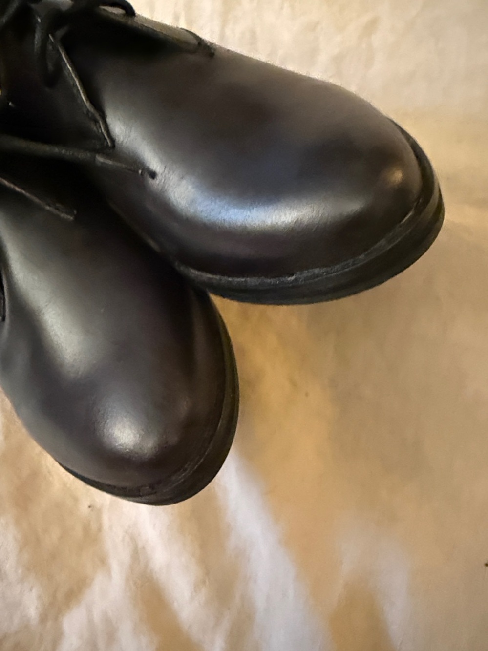 Seychelles Black Leather Lace-Up Oxfords - Picture 4 of 12